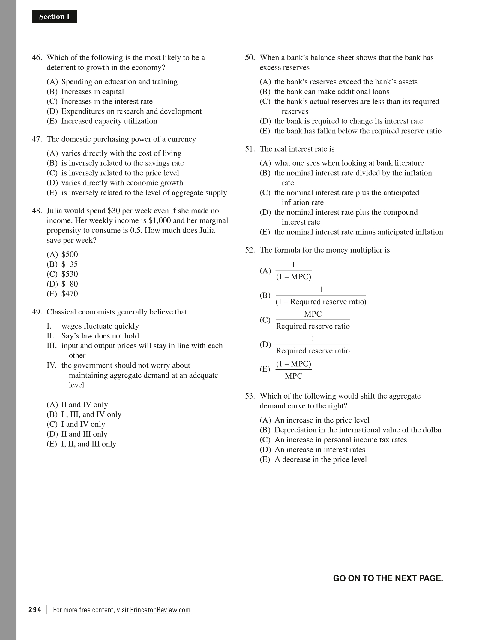 Extended Ebook Content For Cracking The AP Economics Micro & Macro ...